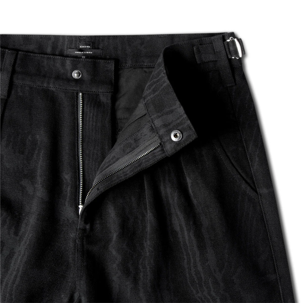 CCS Amoir Libre Pleated Shorts - Black Distortion - Image 2