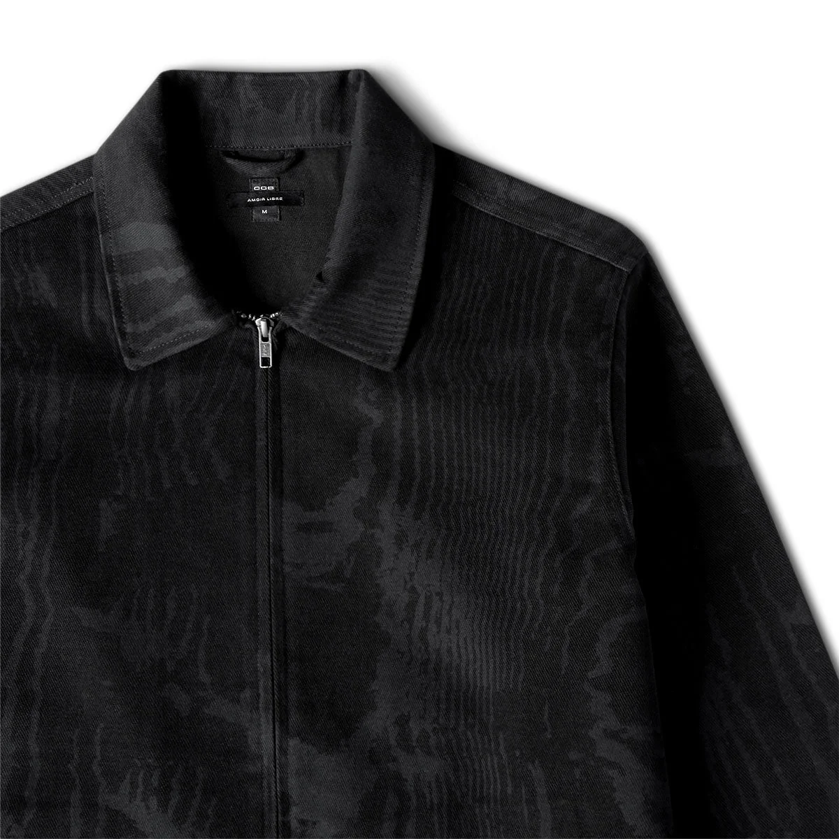 CCS Amoir Libre Zip Chore Jacket - Black Distortion - Image 2