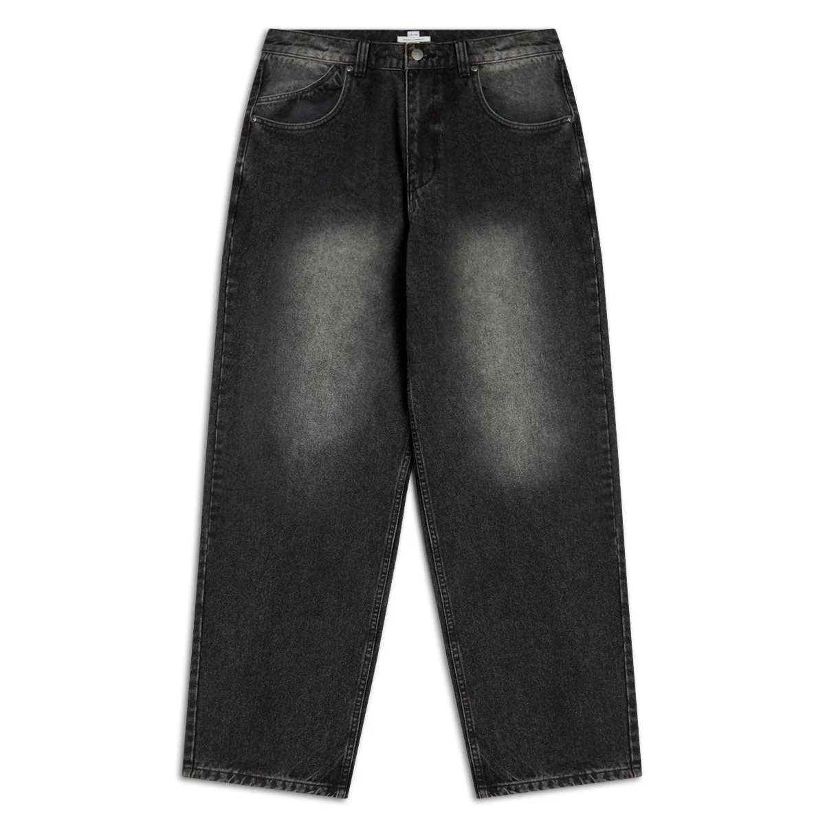 CCS Baggy Straight Denim Jeans - Pavement Black - Image 3