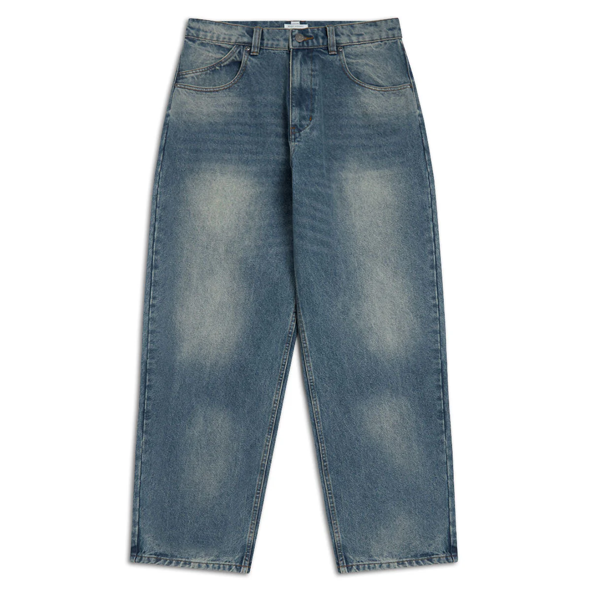 CCS Baggy Straight Denim Jeans - Sun Bleach Wash - Image 3