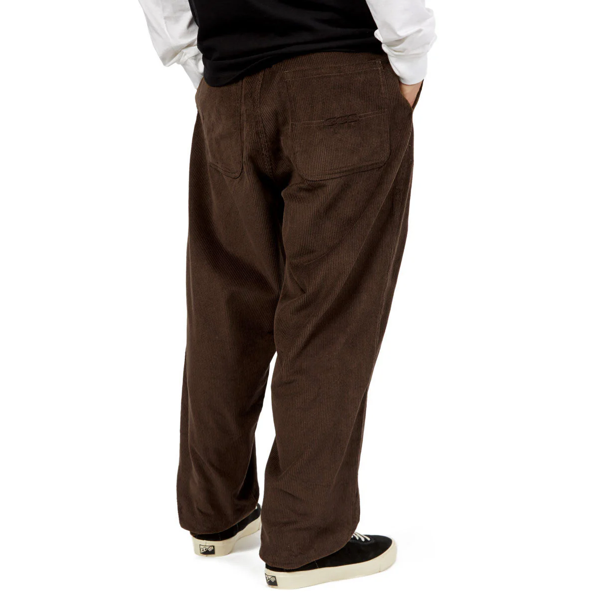 CCS Baggy Taper Corduroy Pants - Brown - Image 2