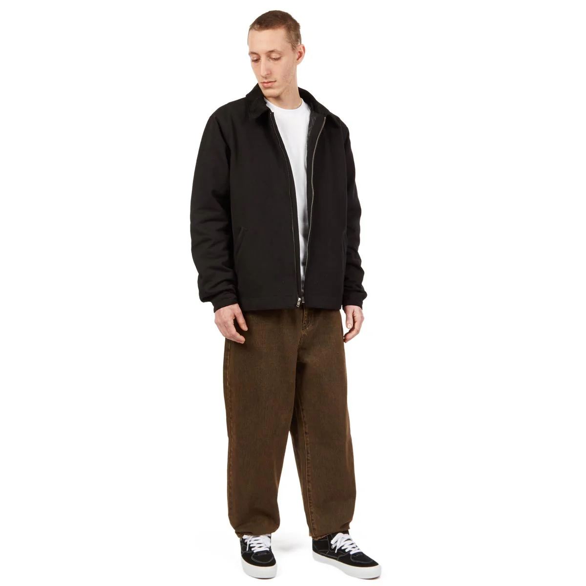 CCS Baggy Taper Denim Jeans - Acid Brown - Image 2