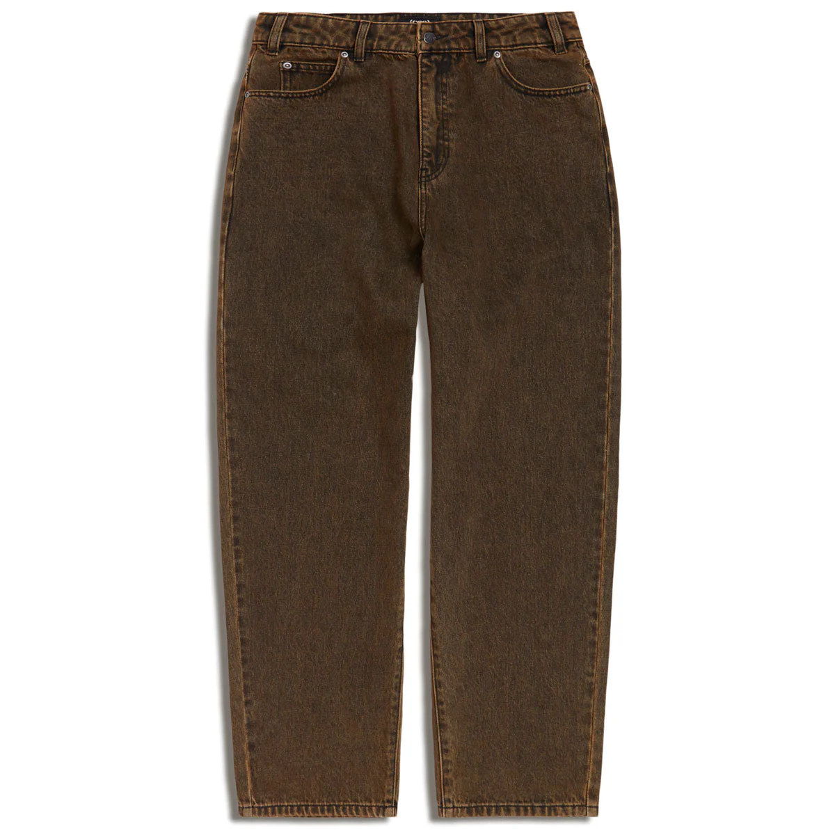 CCS Baggy Taper Denim Jeans - Acid Brown - Image 4