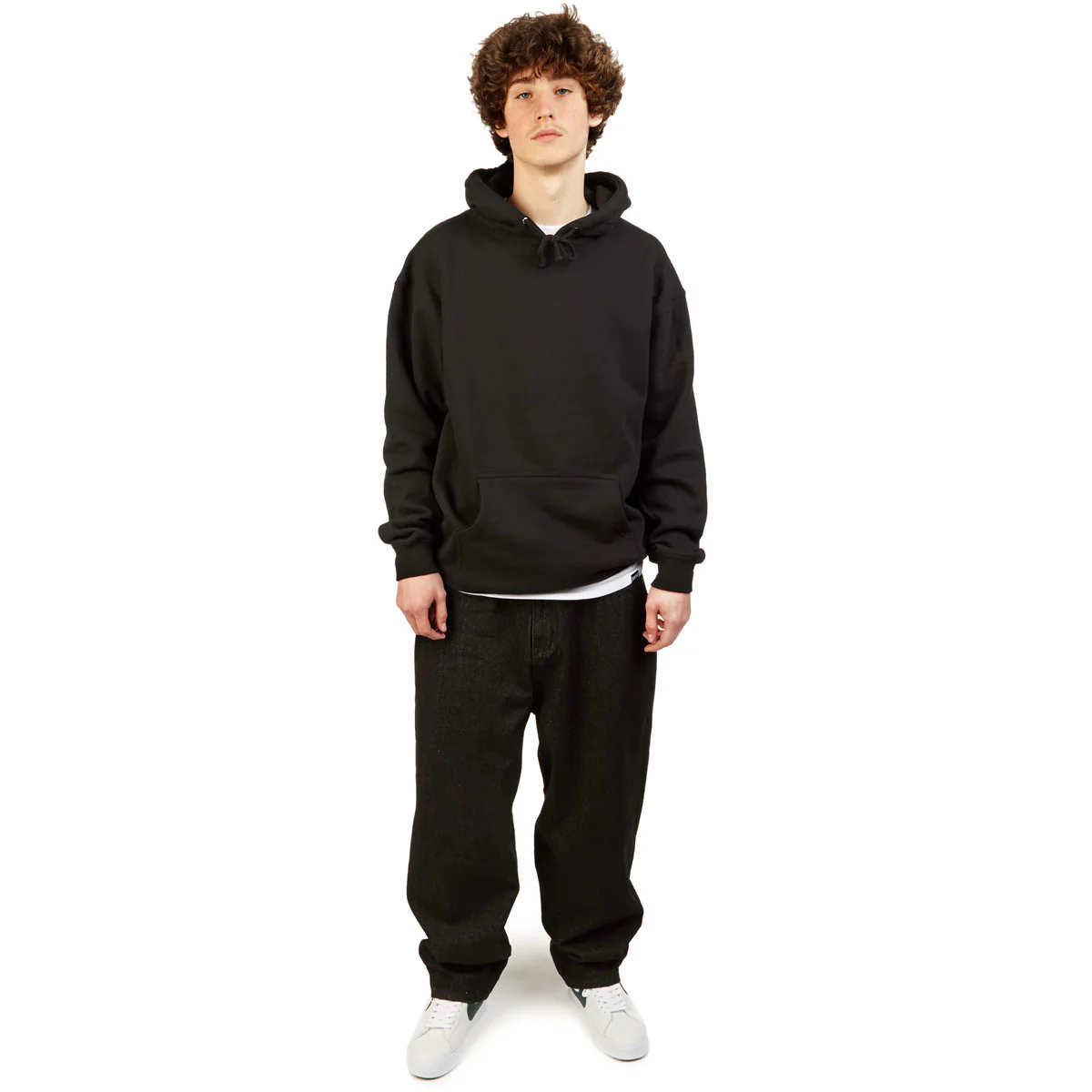 CCS Baggy Taper Denim Jeans - Black - Image 2