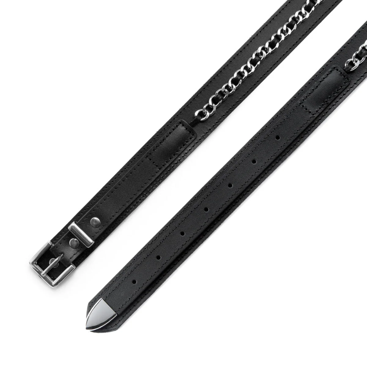 CCS Chain Ranger Leather Belt - Black - Image 2