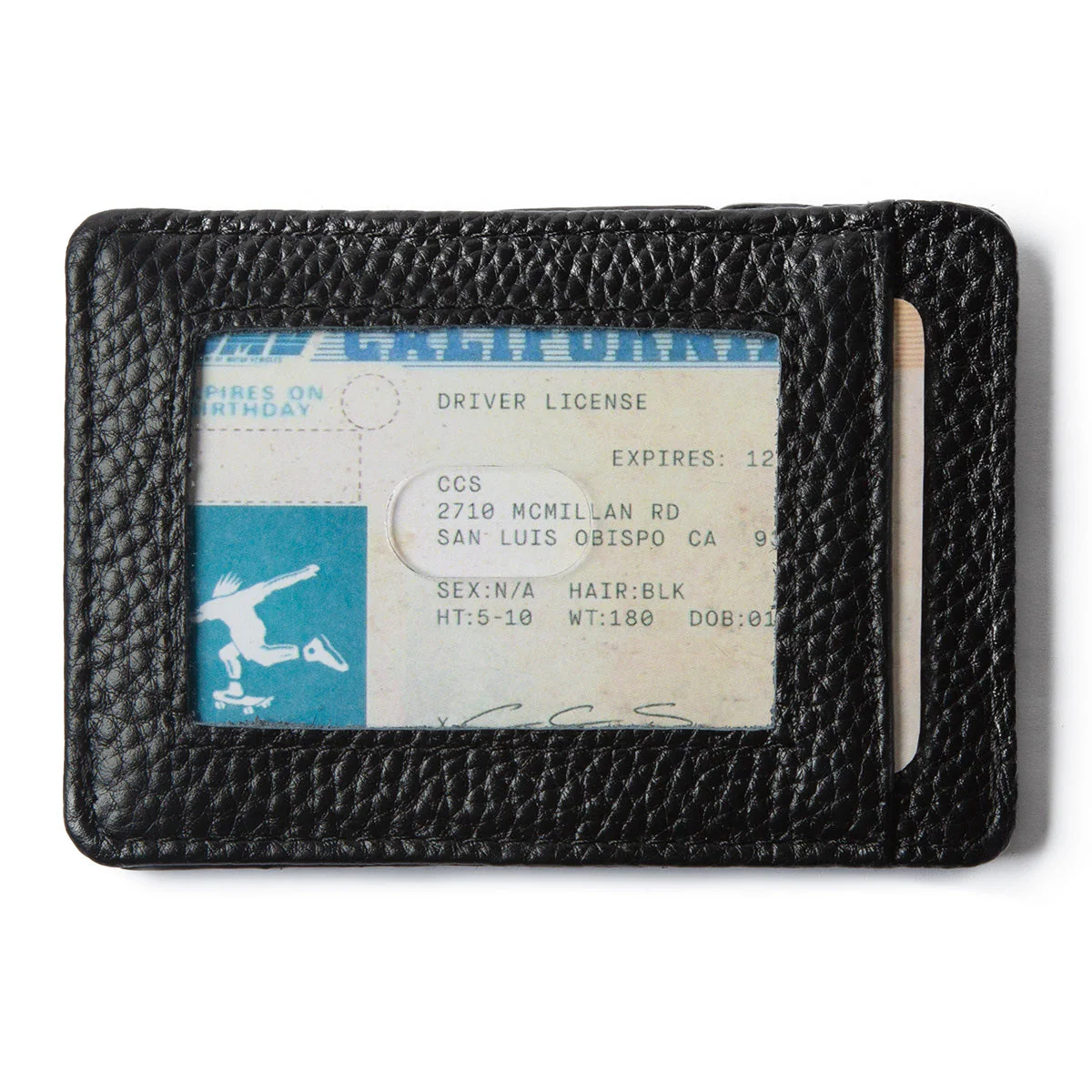 CCS Cheap Skates Cardholder Wallet - Black - Image 2