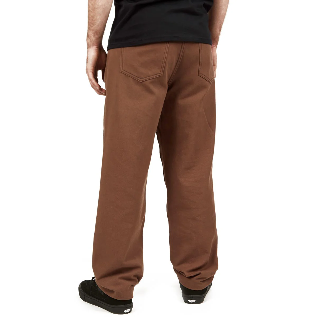 CCS Double Knee Original Relaxed Canvas Pants - Brown/Black - Image 2