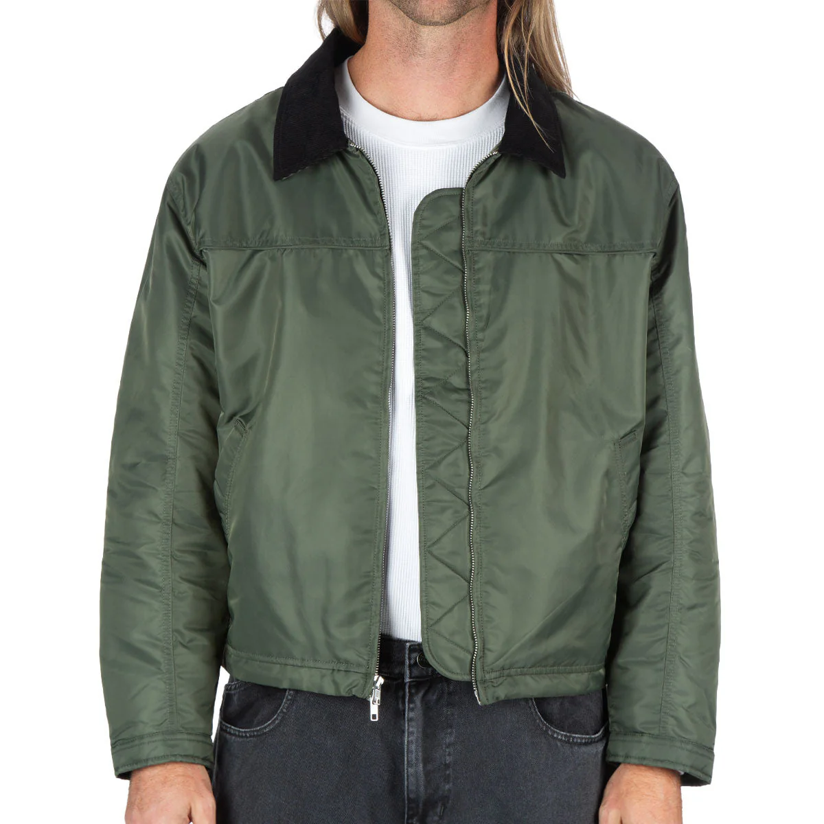 CCS Flight Cruise Nylon Jacket - Green - Image 2