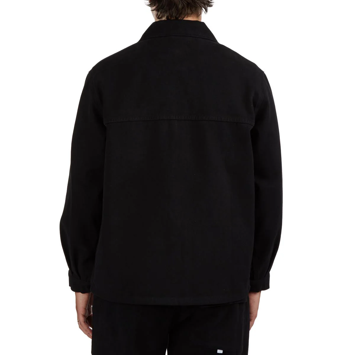 CCS French Cropped Chore Jacket - Black - Image 5