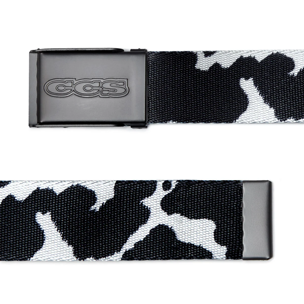CCS Gunmetal 96 Logo Web Belt - Cow - Image 2