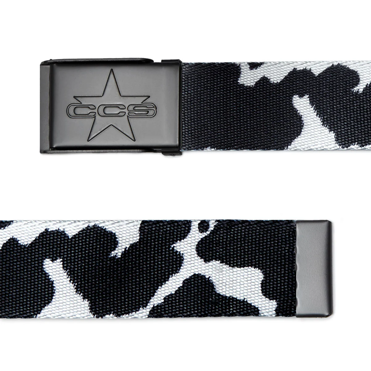 CCS Gunmetal 97 Star Web Belt - Cow - Image 2