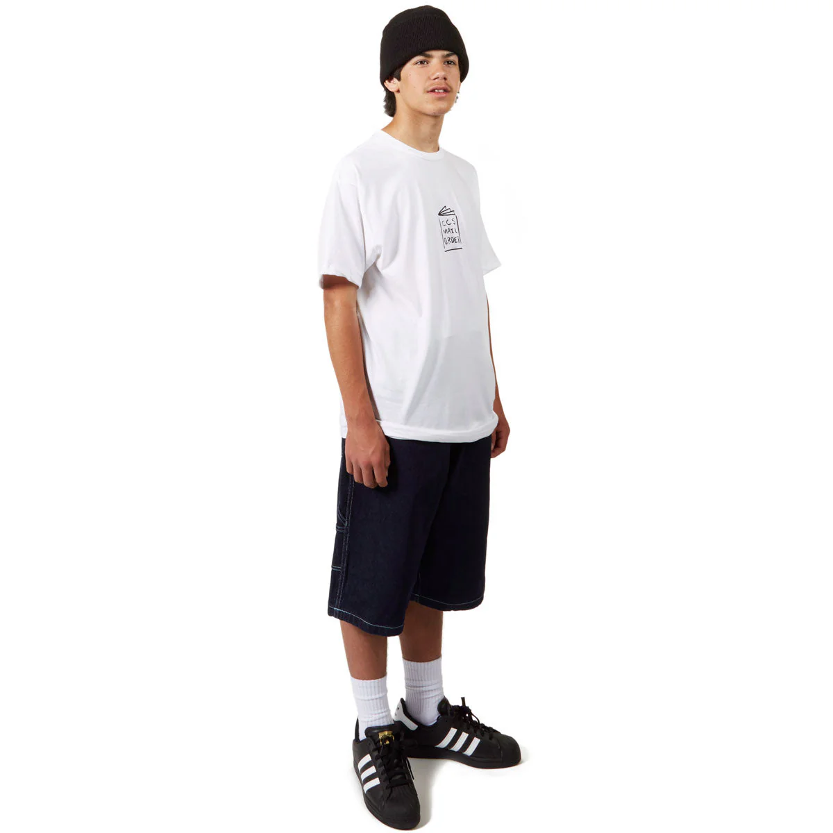CCS Hammer Loop Jean Shorts - Overdyed Navy - Image 2
