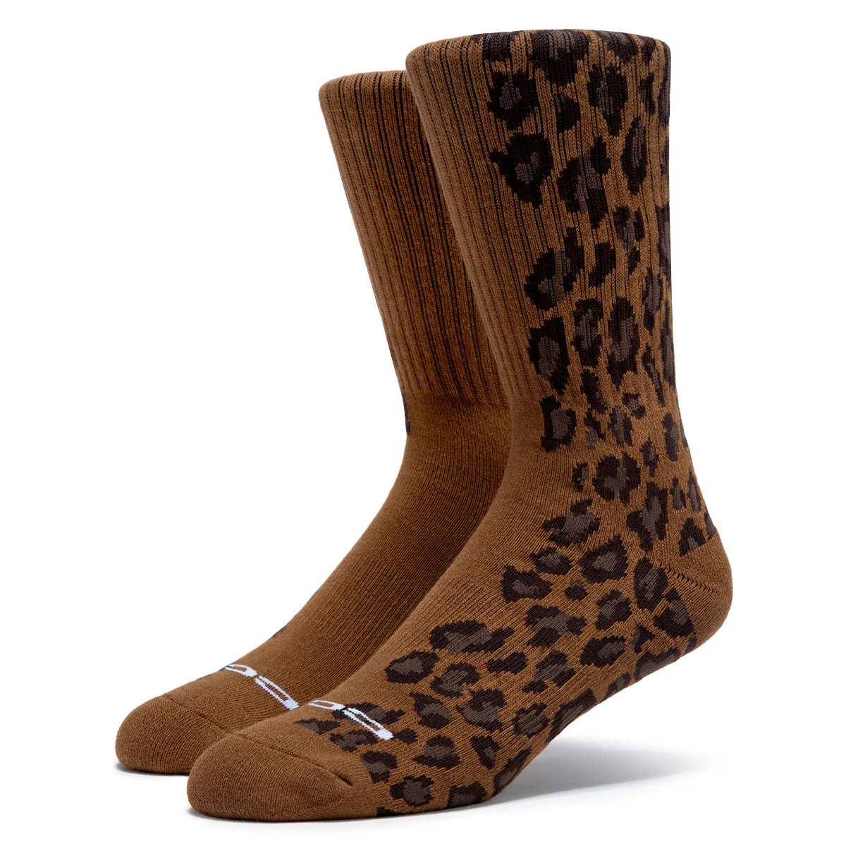 CCS Leopard Socks - Brown
