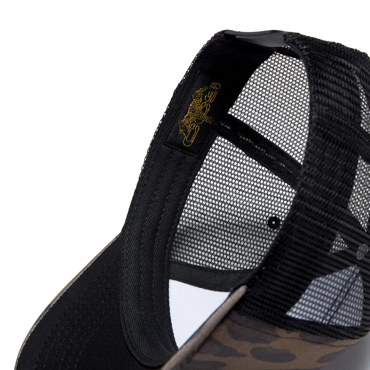 CCS Leopard Trucker Hat - Black/Brown - Image 4