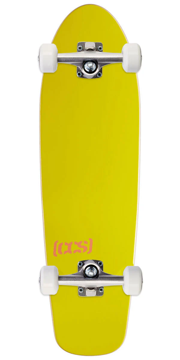 CCS Logo Cruiser Skateboard Complete - Yellow - 8.00"