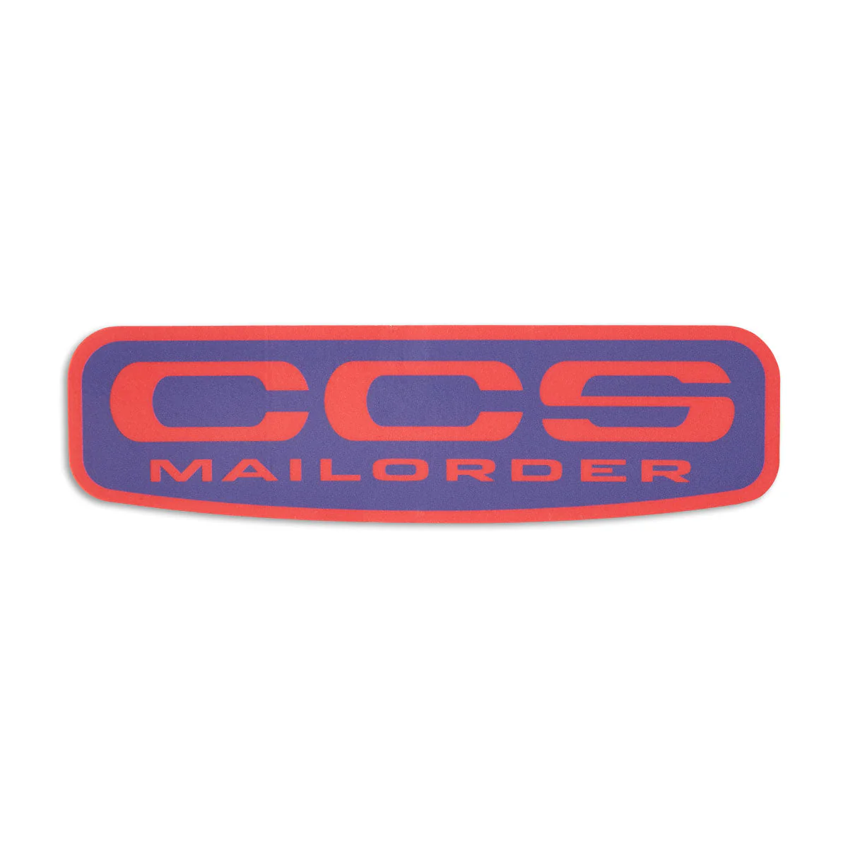 CCS Mailorder Sticker - Purple/Orange - 4.5"