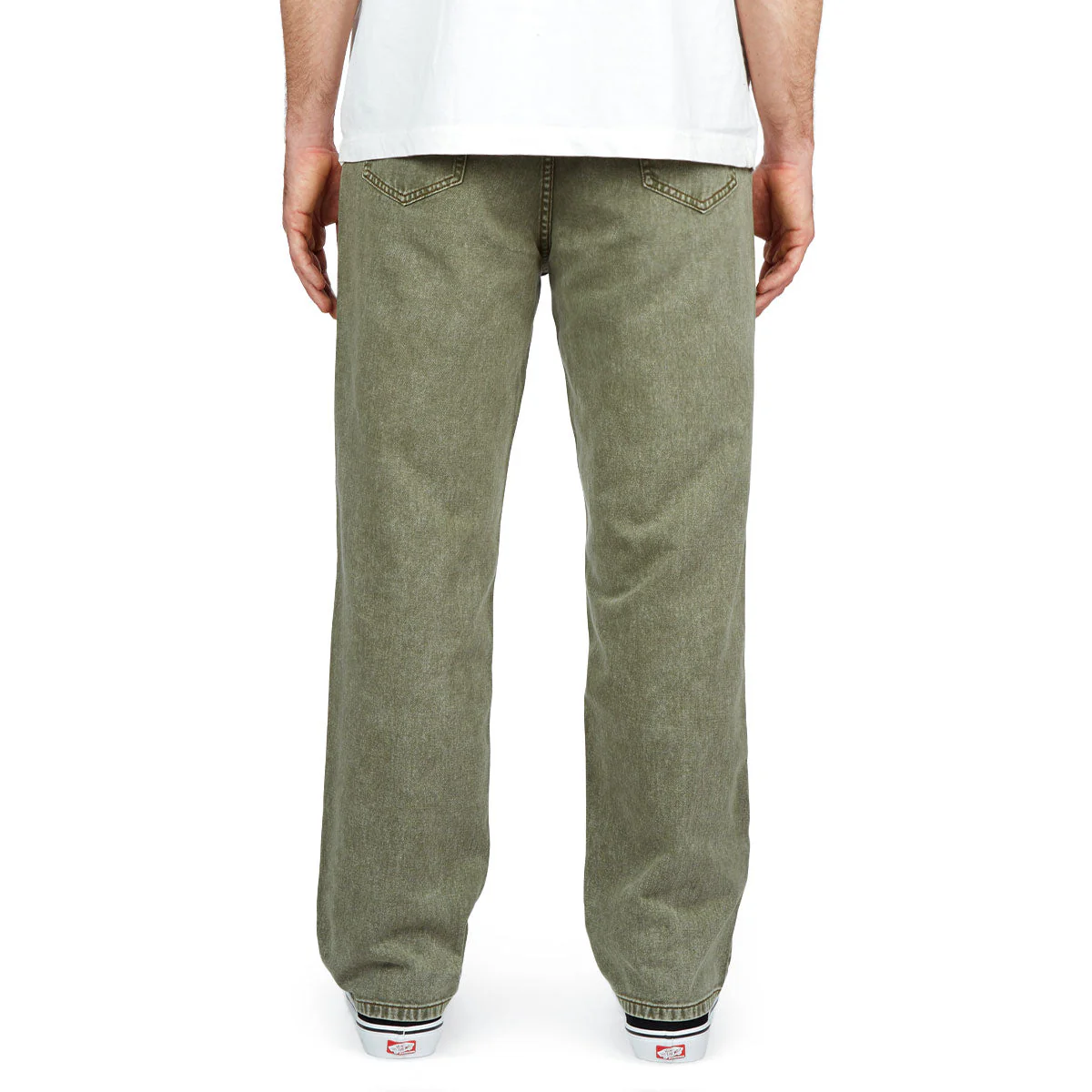 CCS Original Relaxed Denim Jeans - Faded Olive - Image 4