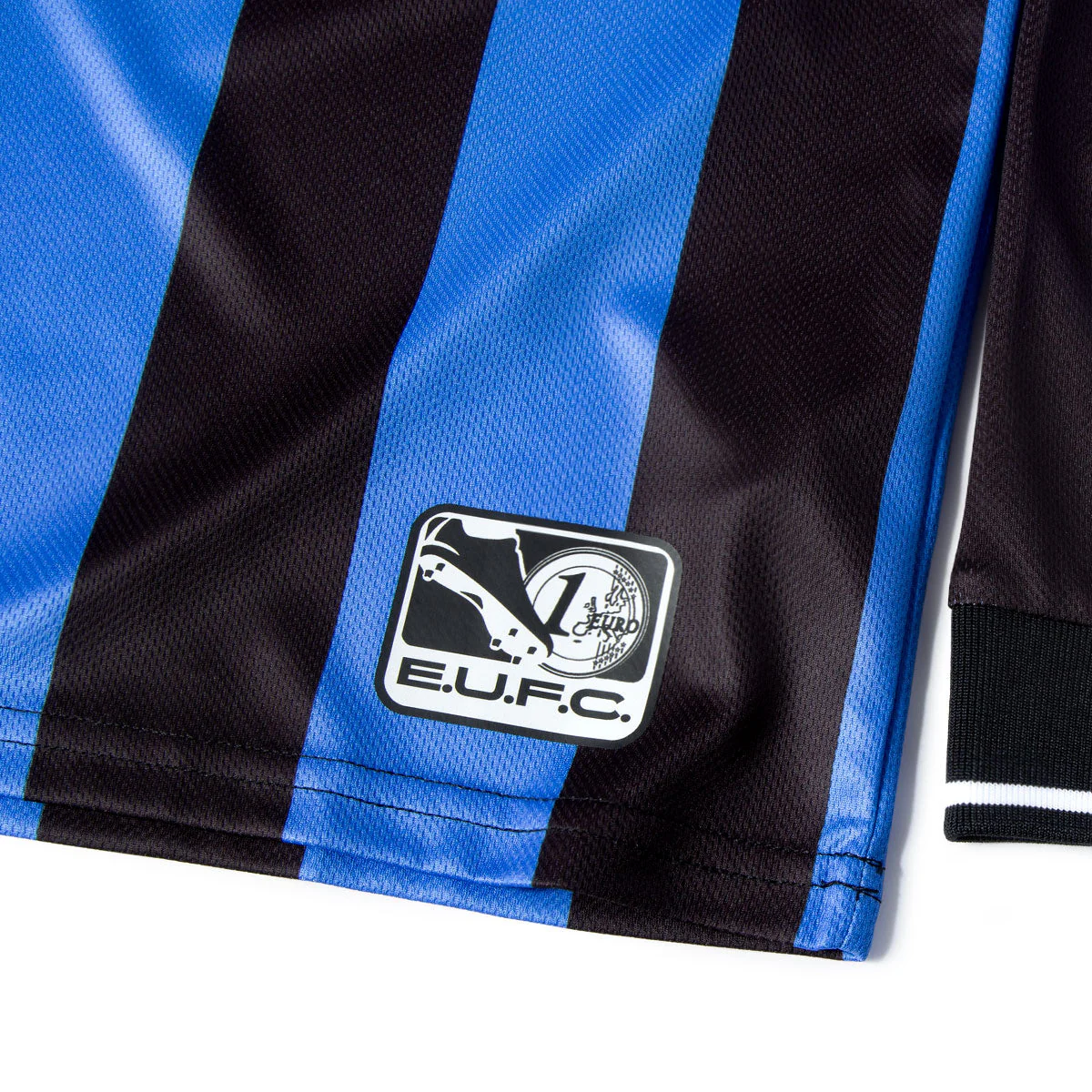 CCS Retro '85 Long Sleeve Soccer Jersey - Blue Stripe - Image 5