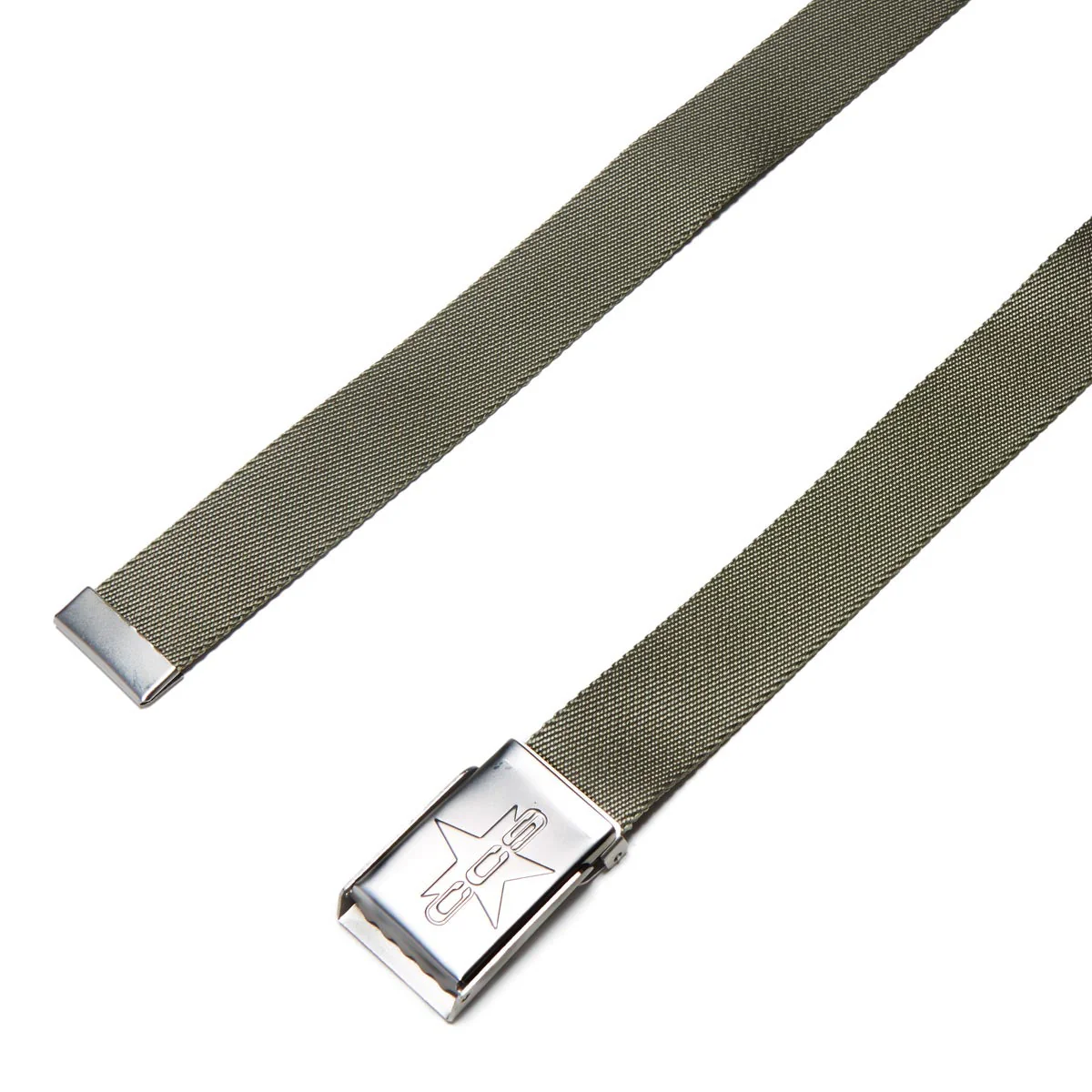 CCS Silver 97 Star Web Belt - Olive - Image 2