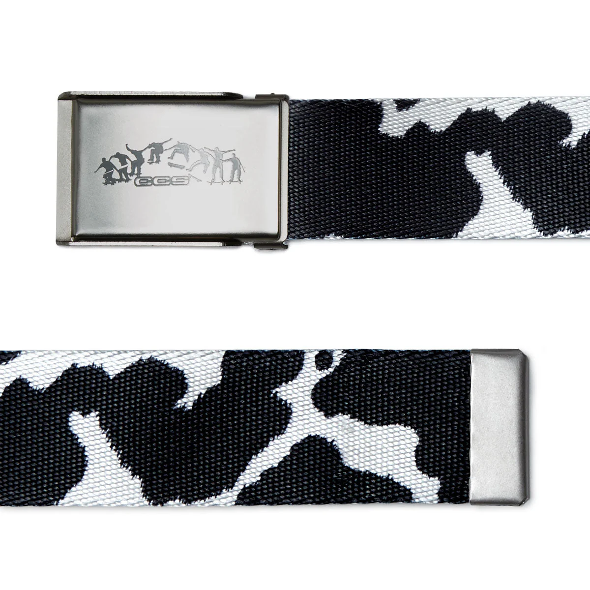CCS Silver Kickflip Bucke Belt - Cow - Image 2