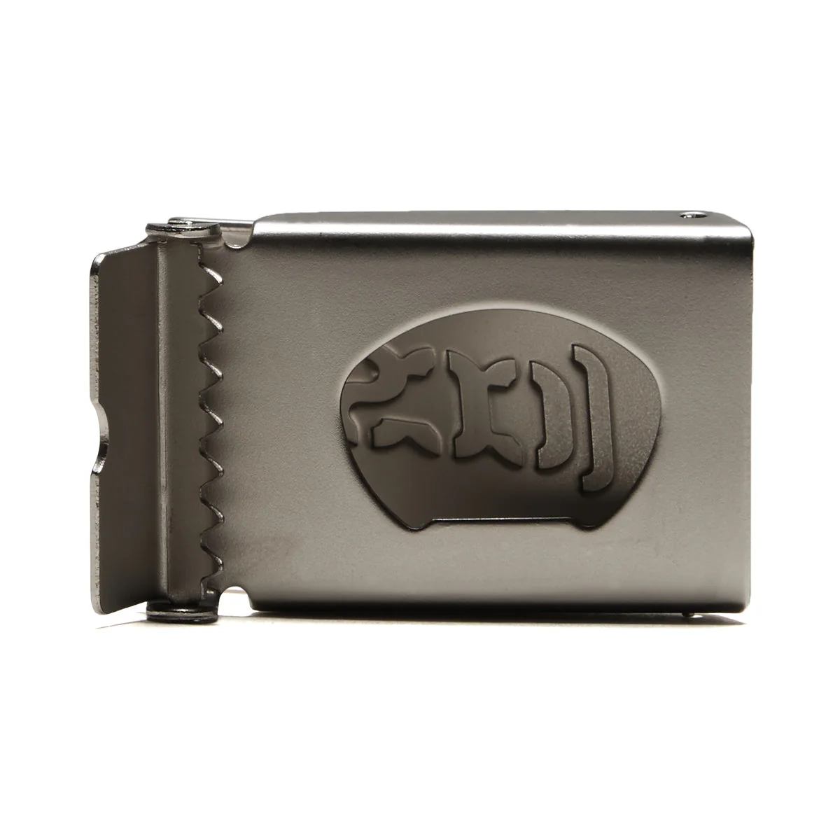 CCS Silver Logo Buckle Belt - Black - Image 4