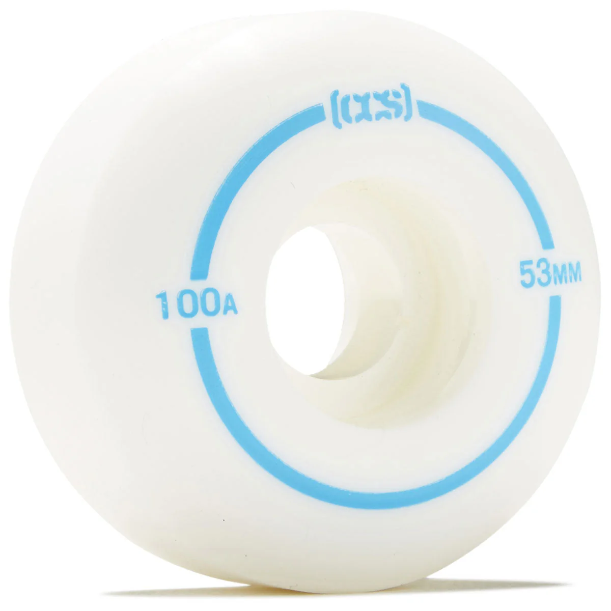 CCS Skateboard Wheels - White - 53mm