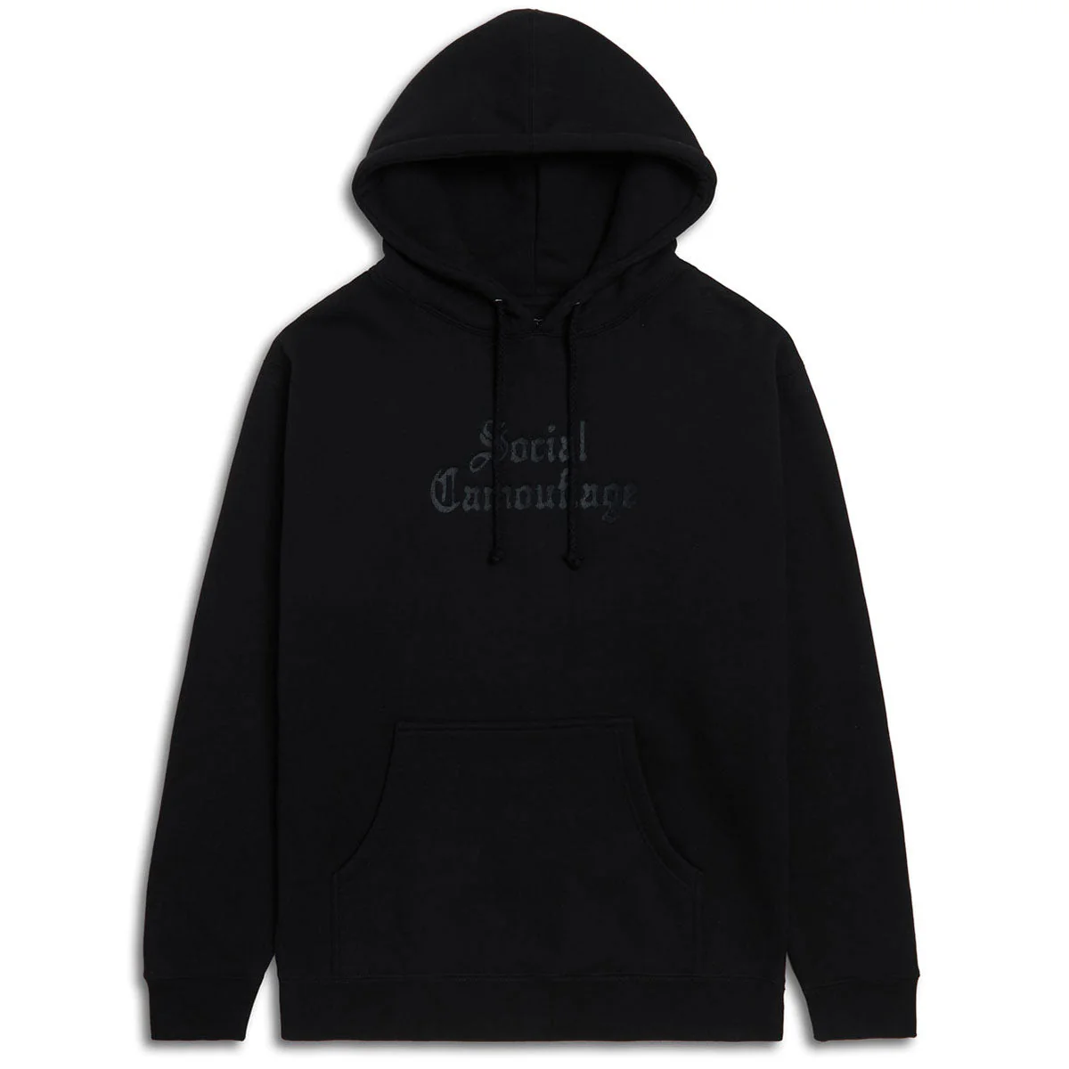 CCS Social Camouflage Embroidered Hoodie - Black
