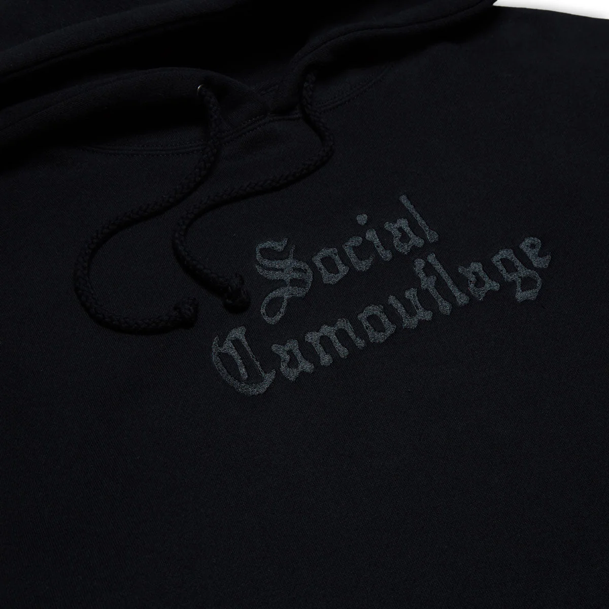 CCS Social Camouflage Embroidered Hoodie - Black - Image 2