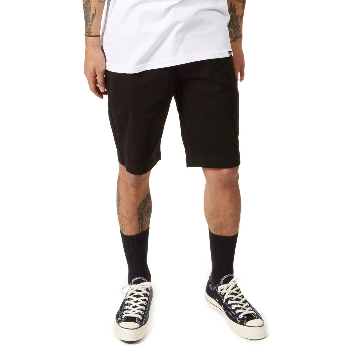 CCS Stretch Chino Shorts - Black