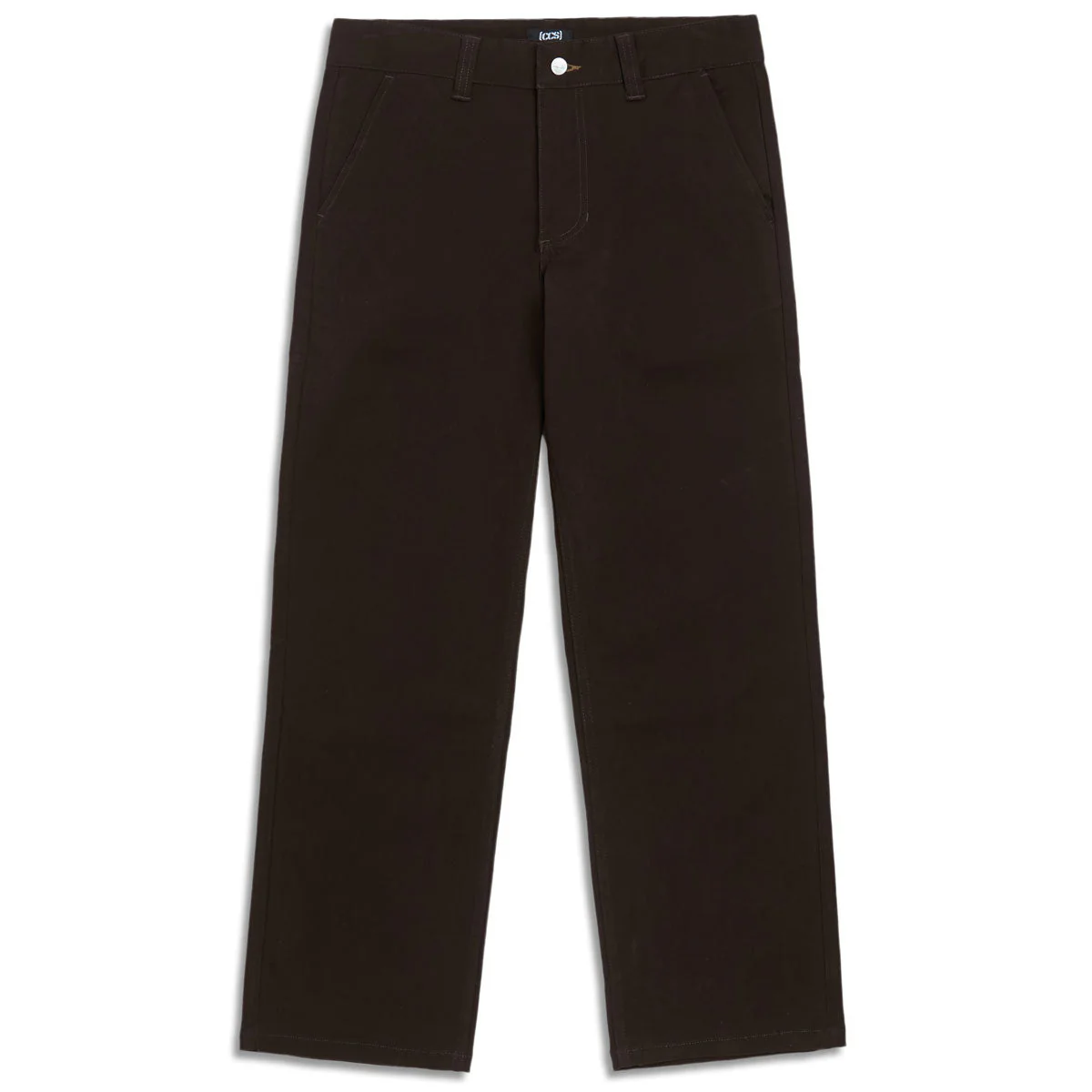 CCS Relaxed Stretch Chino Pants - Brown