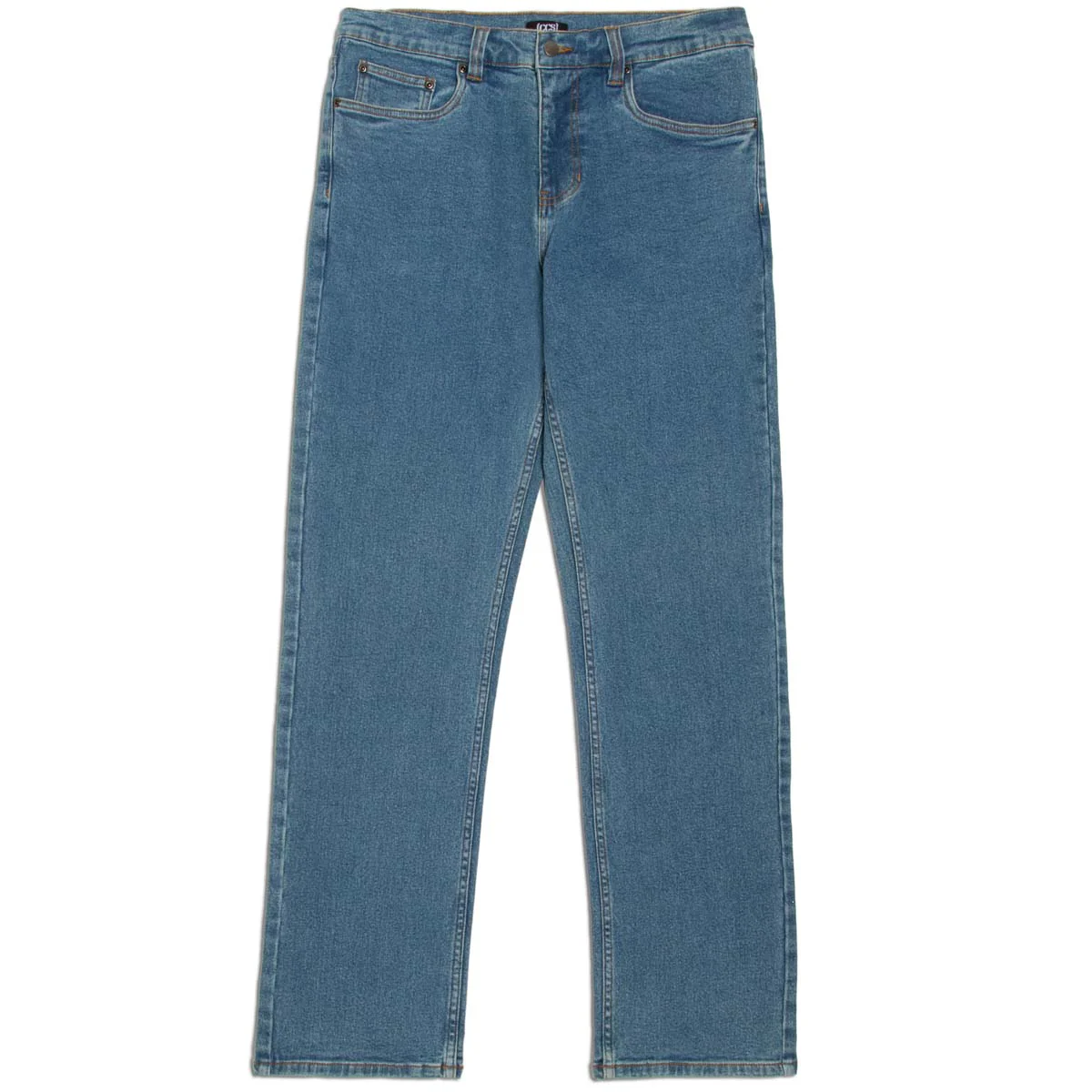 CCS Relaxed Stretch Denim Jeans - 12oz Rinse - Image 5