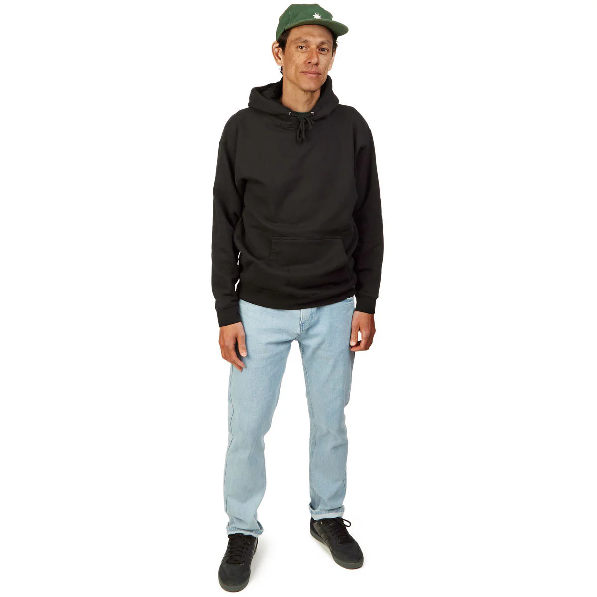 CCS Slim Stretch Denim Jeans - 12oz Bleach Wash - Image 2