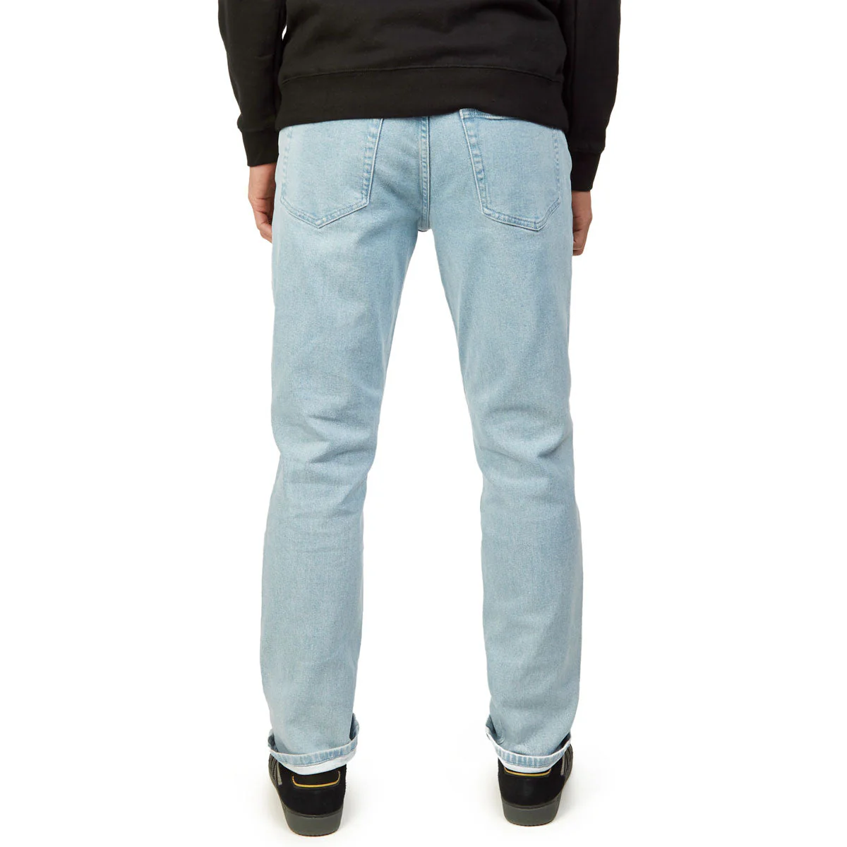 CCS Slim Stretch Denim Jeans - 12oz Bleach Wash - Image 4