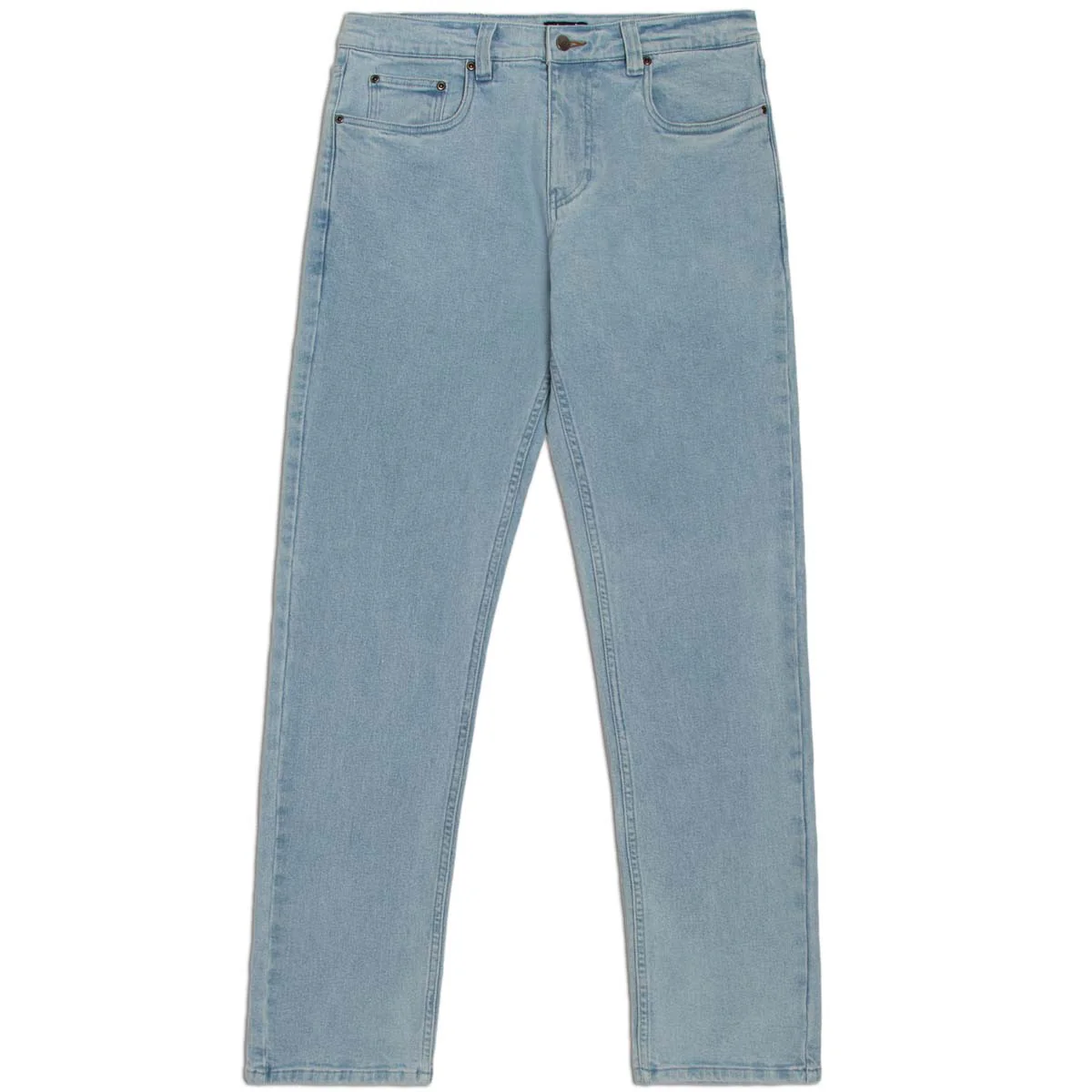 CCS Slim Stretch Denim Jeans - 12oz Bleach Wash - Image 5