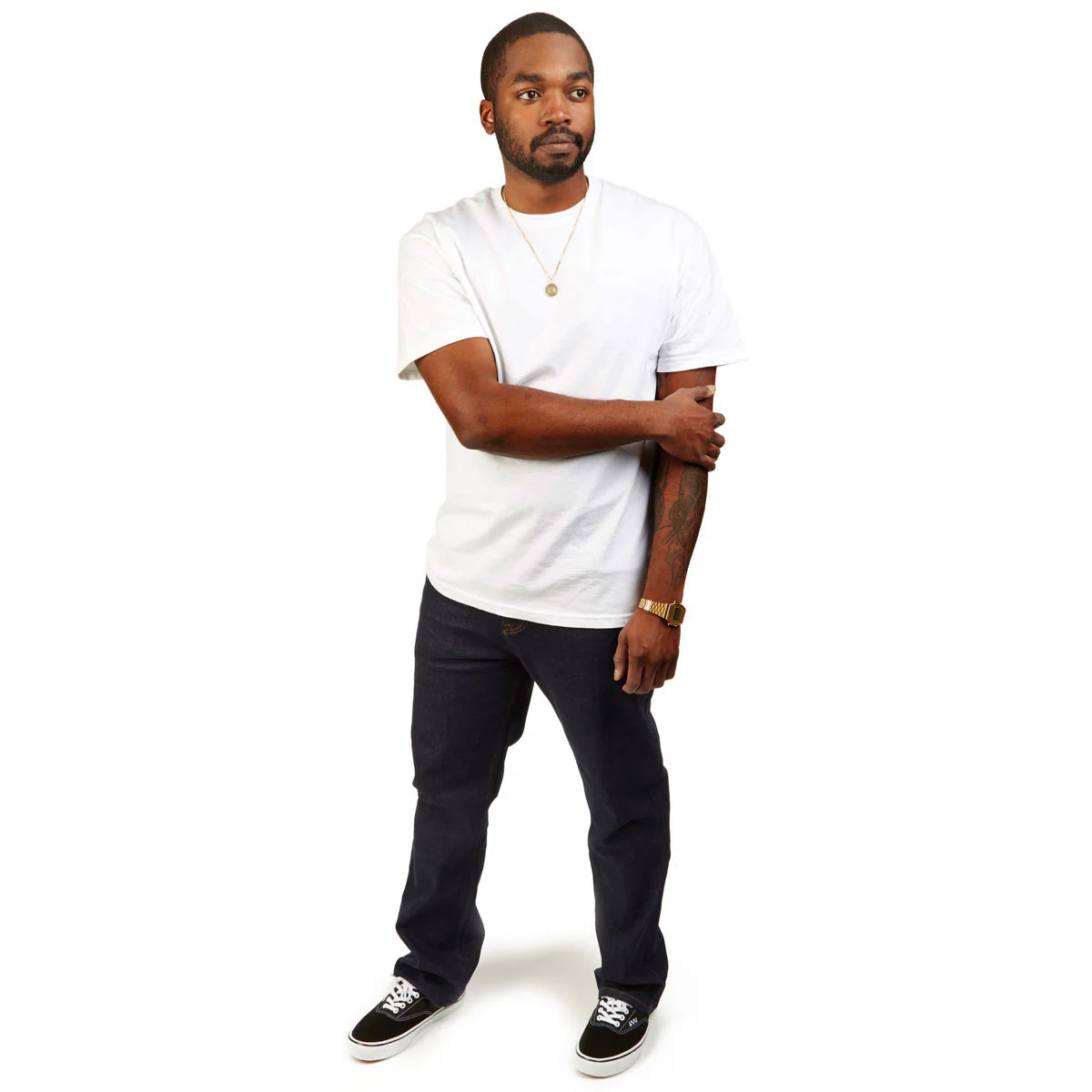 CCS Straight Stretch Denim Jeans - 12oz Indigo - Image 2