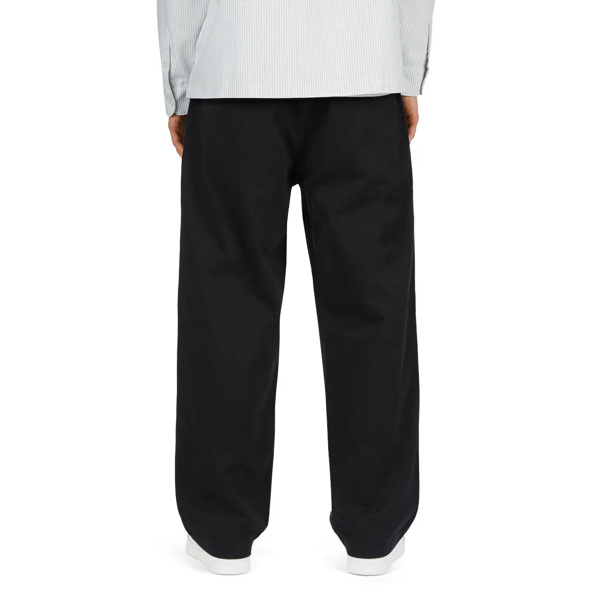 CCS Wide Leg Chino Pants - Black - Image 5