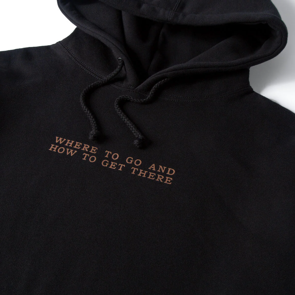 CCS x Zanereti Where To Go Hoodie - Black - Image 3