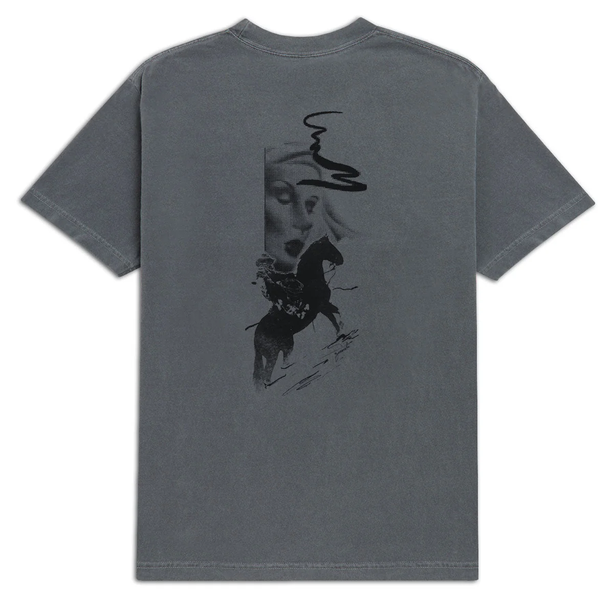 CCS x Zanereti Where To Go T-Shirt - Faded Black - Image 2