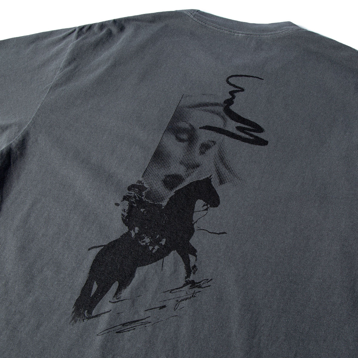 CCS x Zanereti Where To Go T-Shirt - Faded Black - Image 4