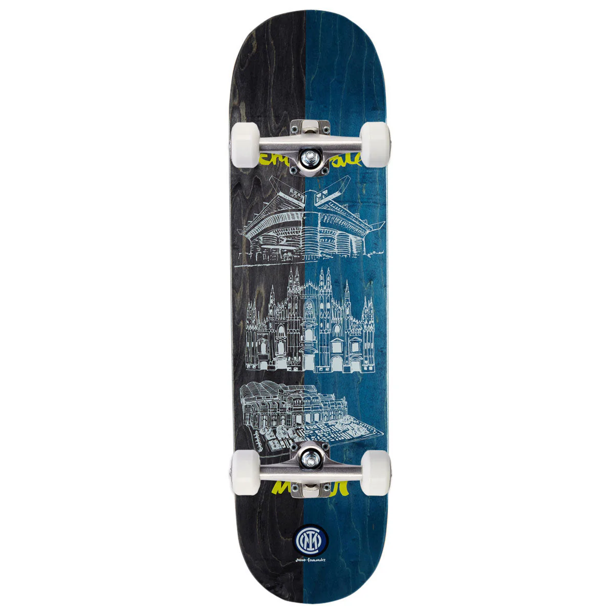 Chocolate Fernandez Inter Milan Skateboard Complete - 8.25"