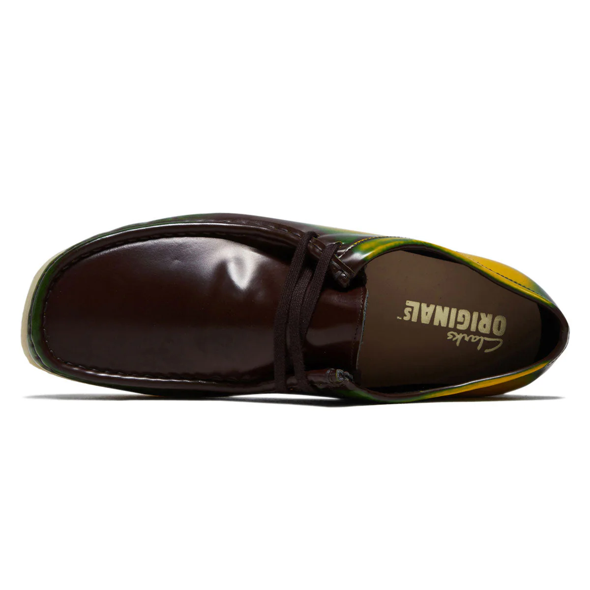 Clarks Wallabee Shoes - Brown Brush Off - Image 3