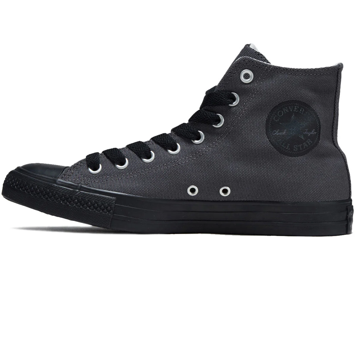 Converse Chuck Taylor All Star Hi Heavy Canvas Shoes - Dark Matter/Black/Black - Image 2