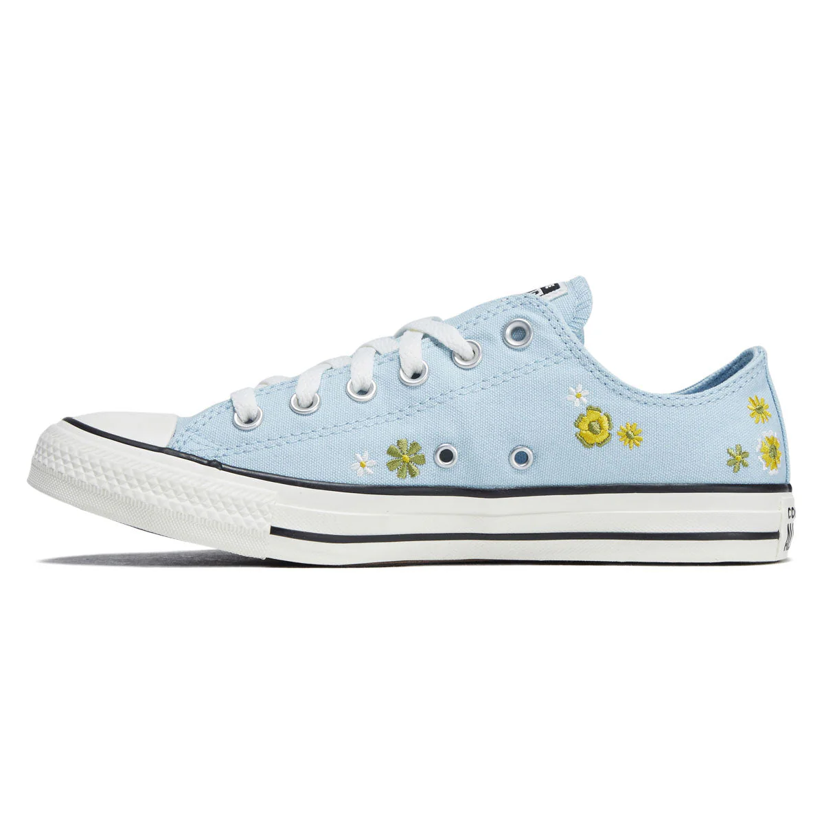 Converse Chuck Taylor All Star Ox Embroidered Florals Shoes - Clear Skies/Bright Outlook - Image 2