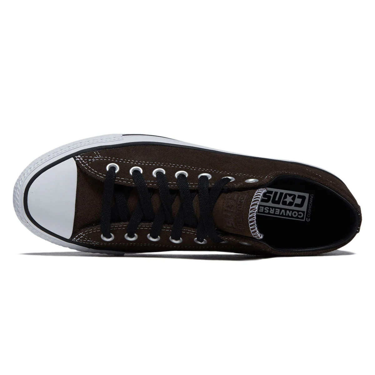 Converse Chuck Taylor All Star Pro Suede Ox Shoes - Fresh Brew/Black/White - Image 3