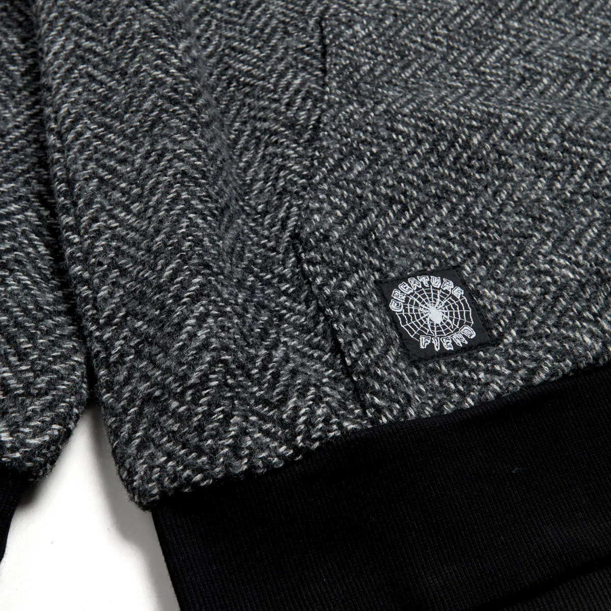 Creature Baja Hoodie - Black/Grey - Image 4