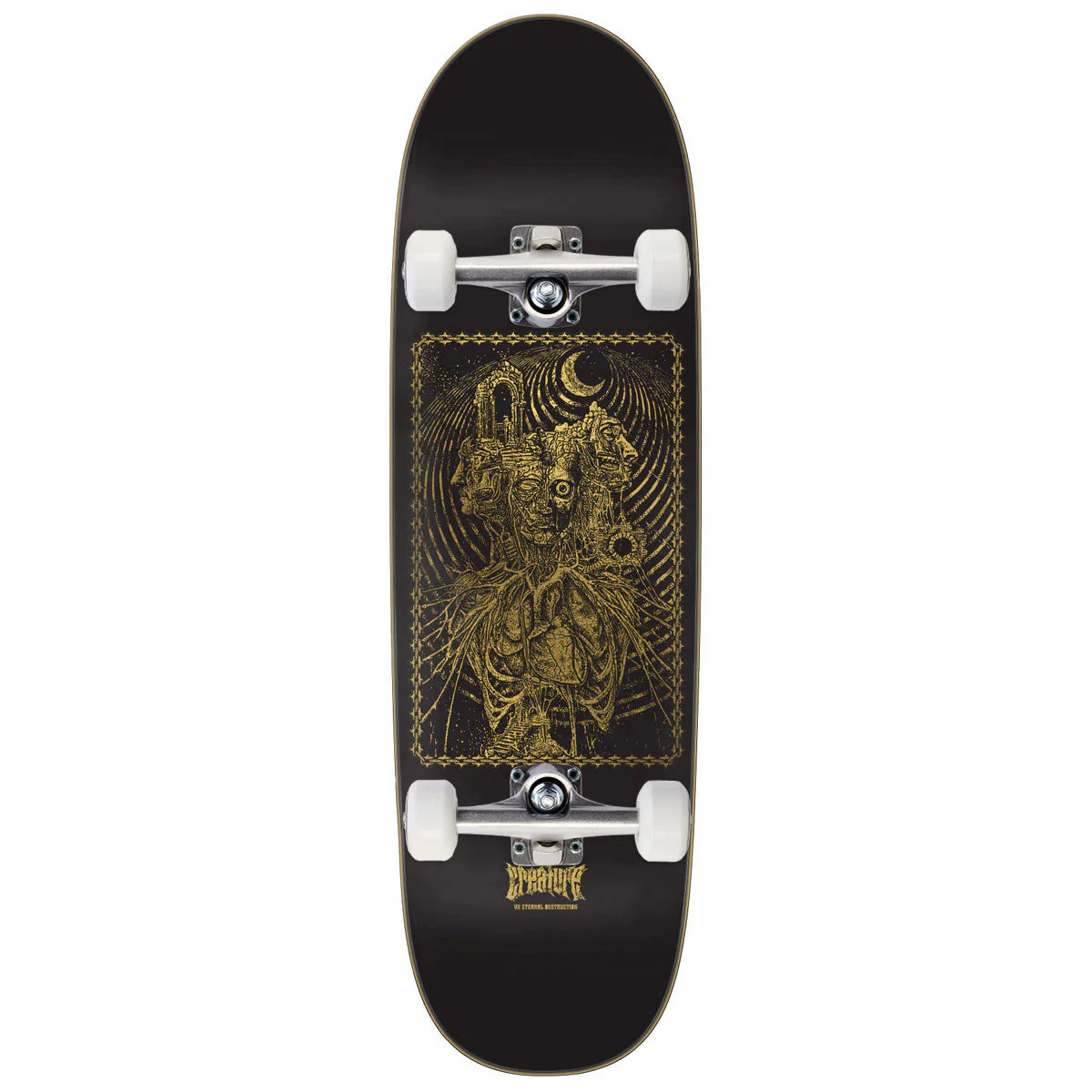 Creature Fortress LG VX Egg Skateboard Complete - 9.25"