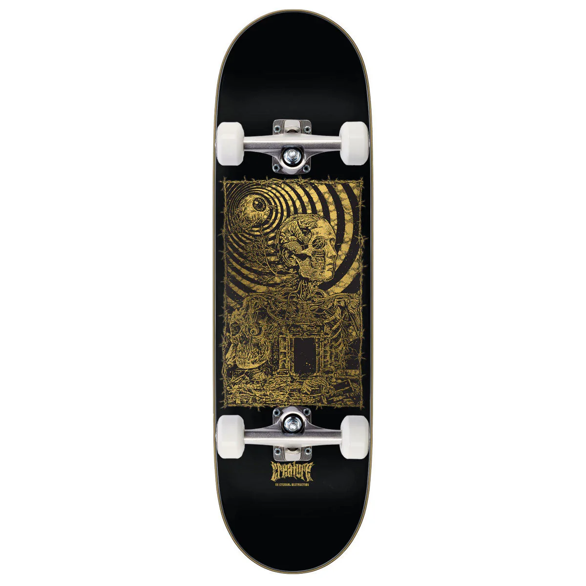 Creature Fortress SM VX Stumps Skateboard Complete - 9.00"
