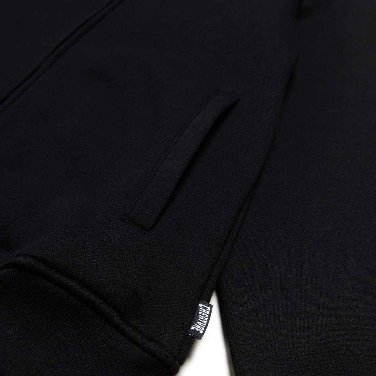 Creature Hesher Flame Zip Hoodie - Black - Image 3