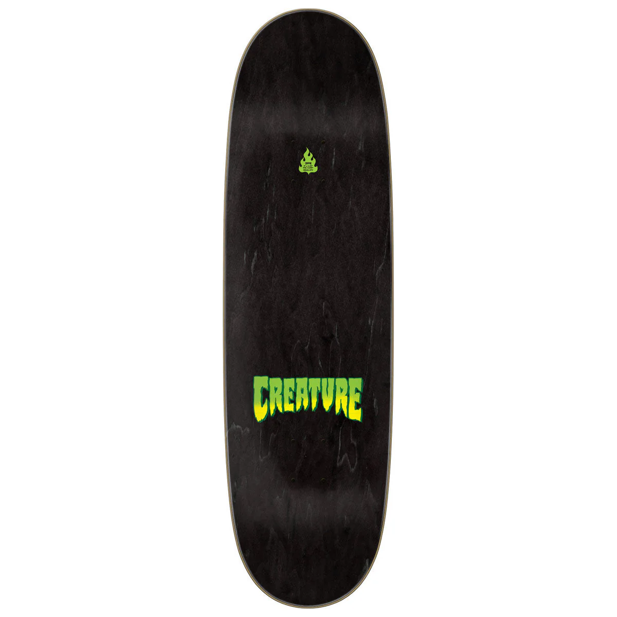 Creature Logo Spray Skateboard Deck - 9.00" - Image 2