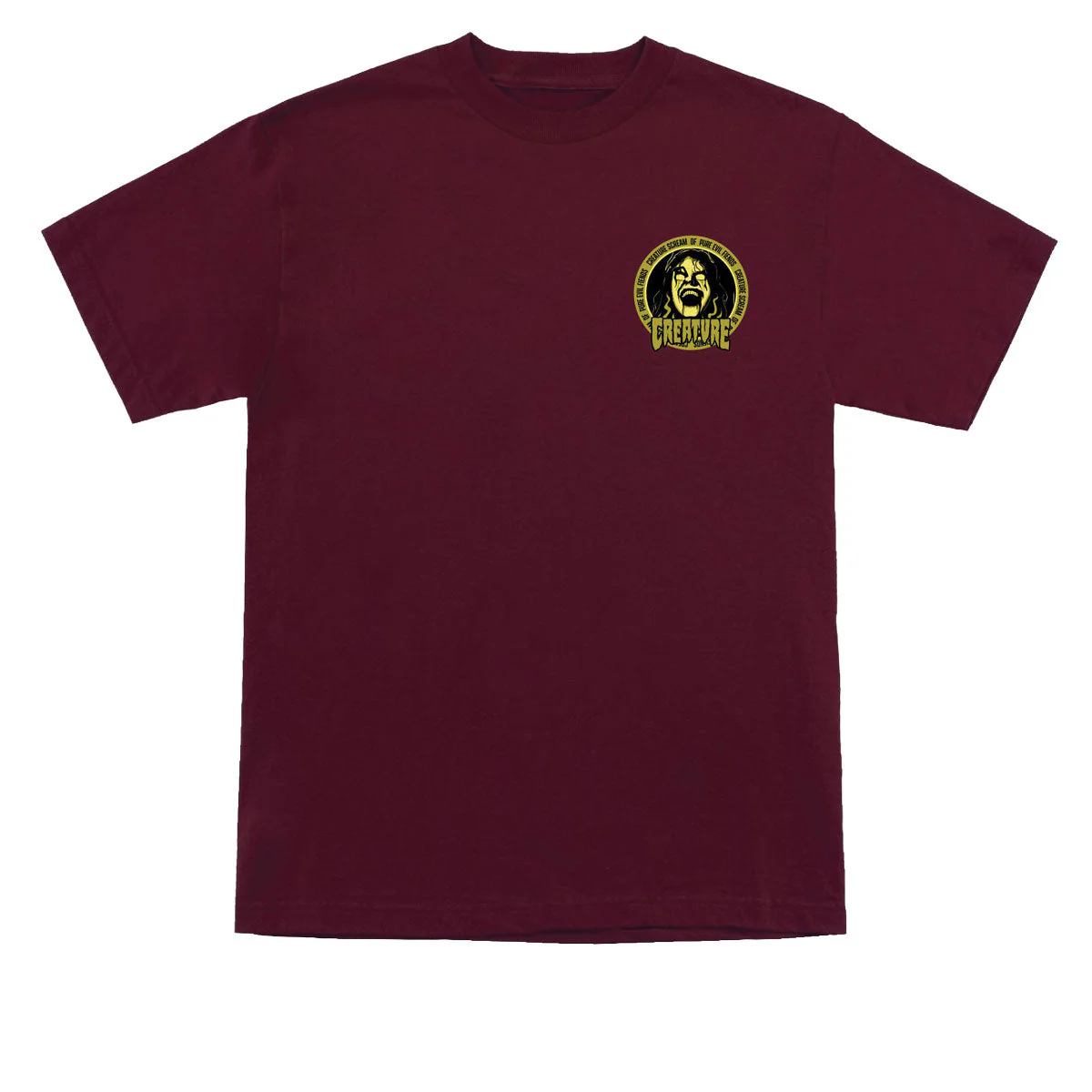 Creature Possessed T-Shirt - Maroon - Image 2